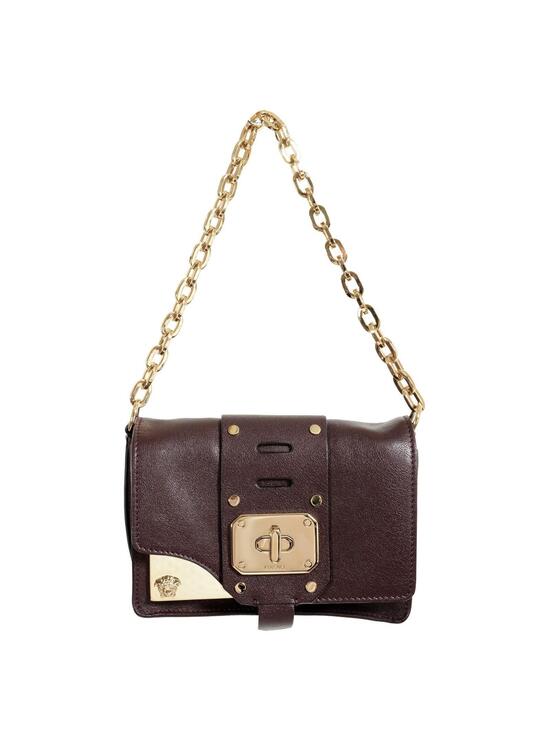 Versace Handbags - Versace Leather Burgundy Women's #175373V52B